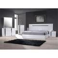 White Dresser & Mirror N61332