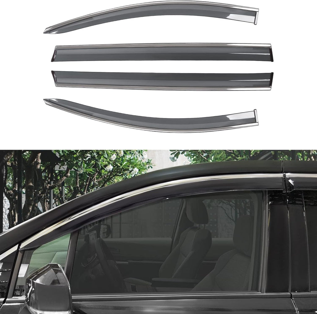 Rain Guards for 2021 2022 Toyota Sienna, 4PCS Pack of 2 L140