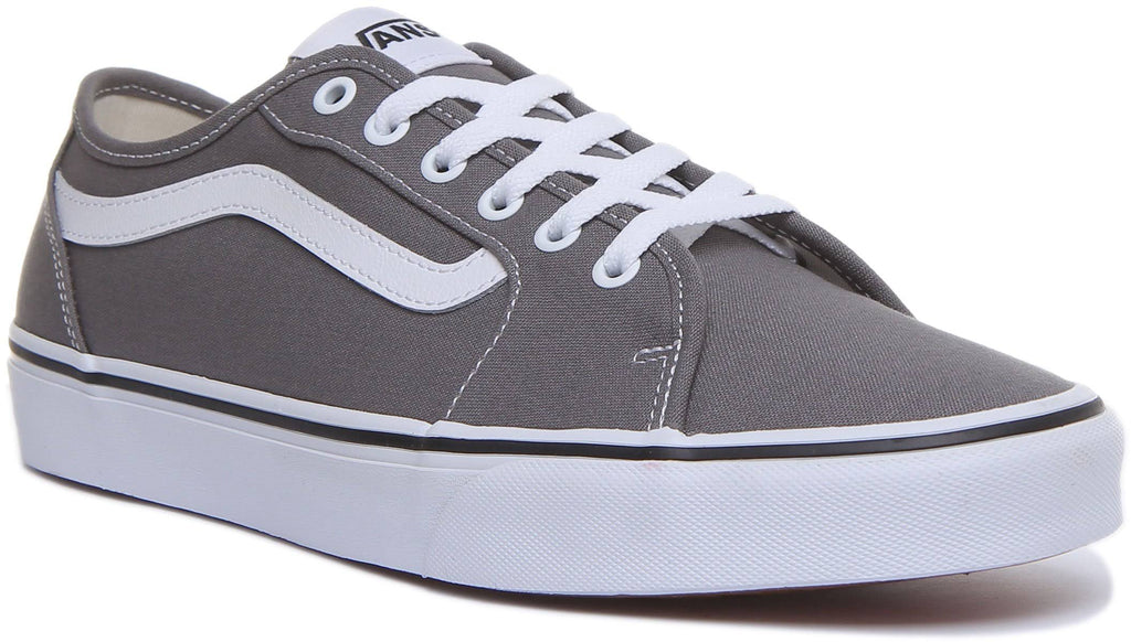 Grey Canvas Trainers J3375