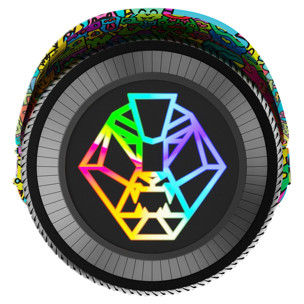 Multicolor Hoverboard with Bluetooth Speaker R103