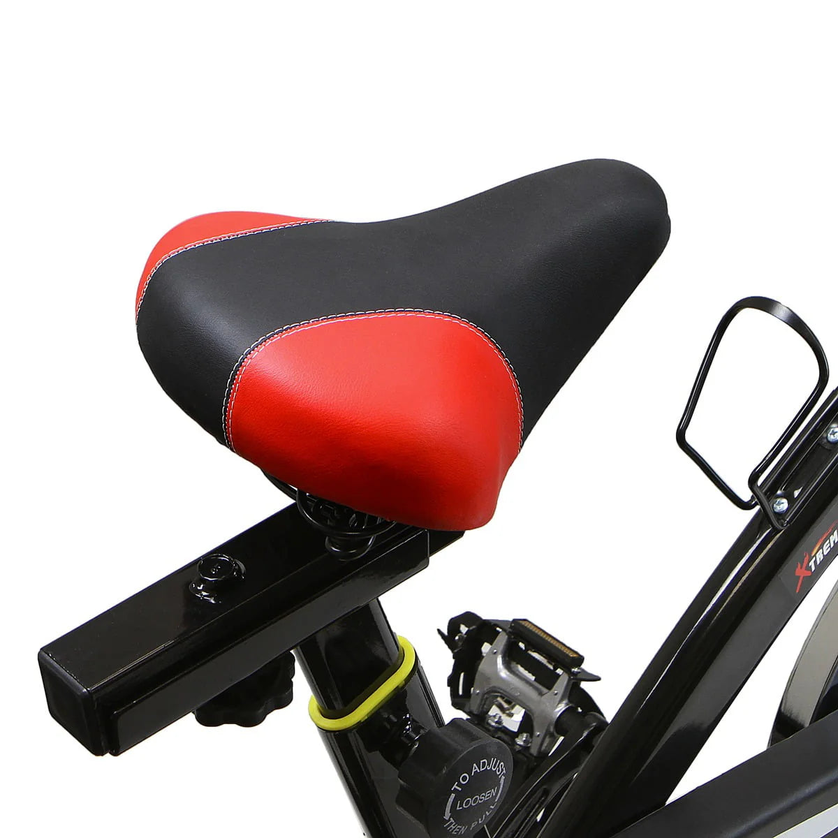 Blue Stationary Exercise Bike with Bottle Holder K53384