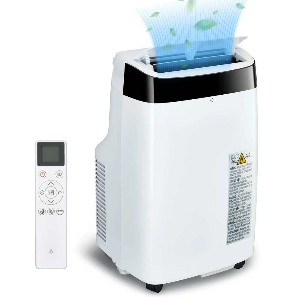 Portable Air Conditioners Fan, 10,000 BTU, with Dehumidifier, Remote Control & Window Kit Q675781