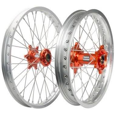 Black Rim Front Rear Wheel 160 x 21 / 215 x 19 B56273