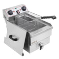 12.5QT Stainless Steel Electric Deep Fryer U4072