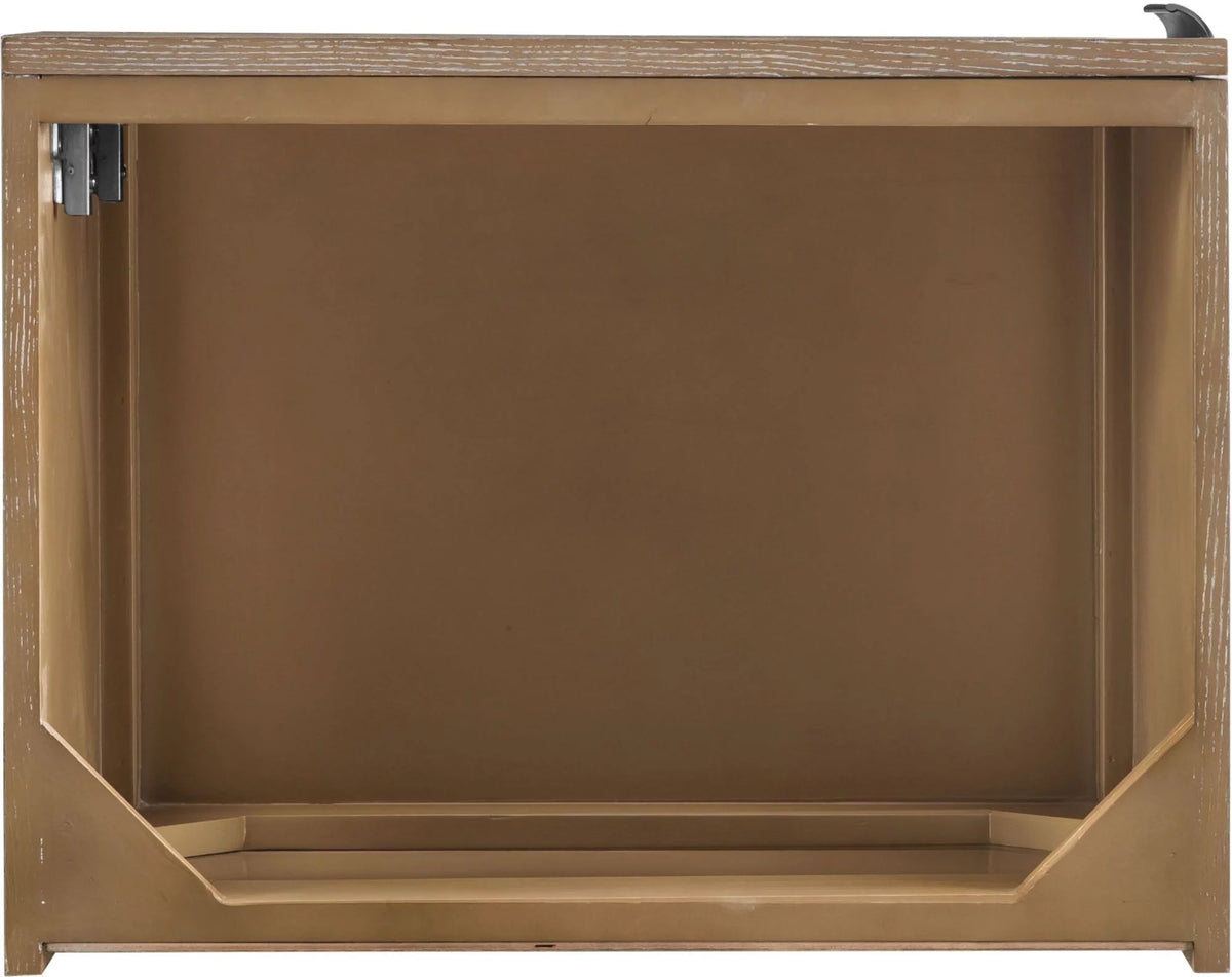 24" Wall Mounted Single Basin Hardwood Vanity U58014