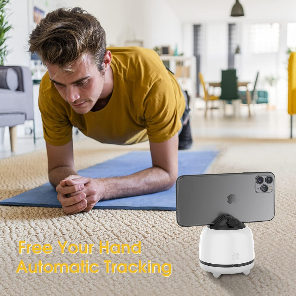White 360° Rotation Motion Sensor Phone Holder, Pack of 2 T103891