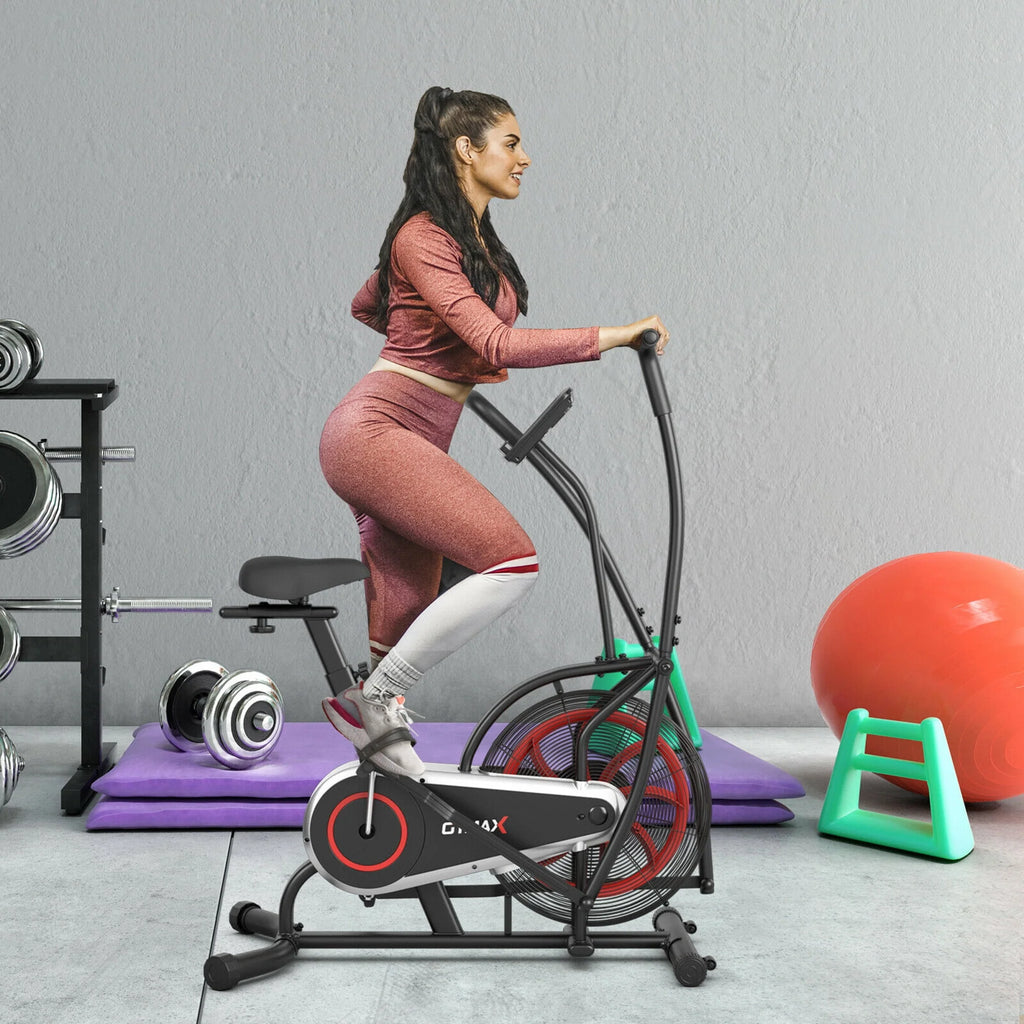 Fan Exercise Bike with LCD Display K9021