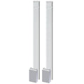 Fluted Pilaster with Adjustable Plinth Block (Set of 2) X66465