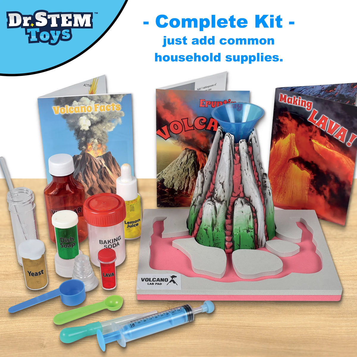 Volcano Making Experiment Science Lab Kit X3779