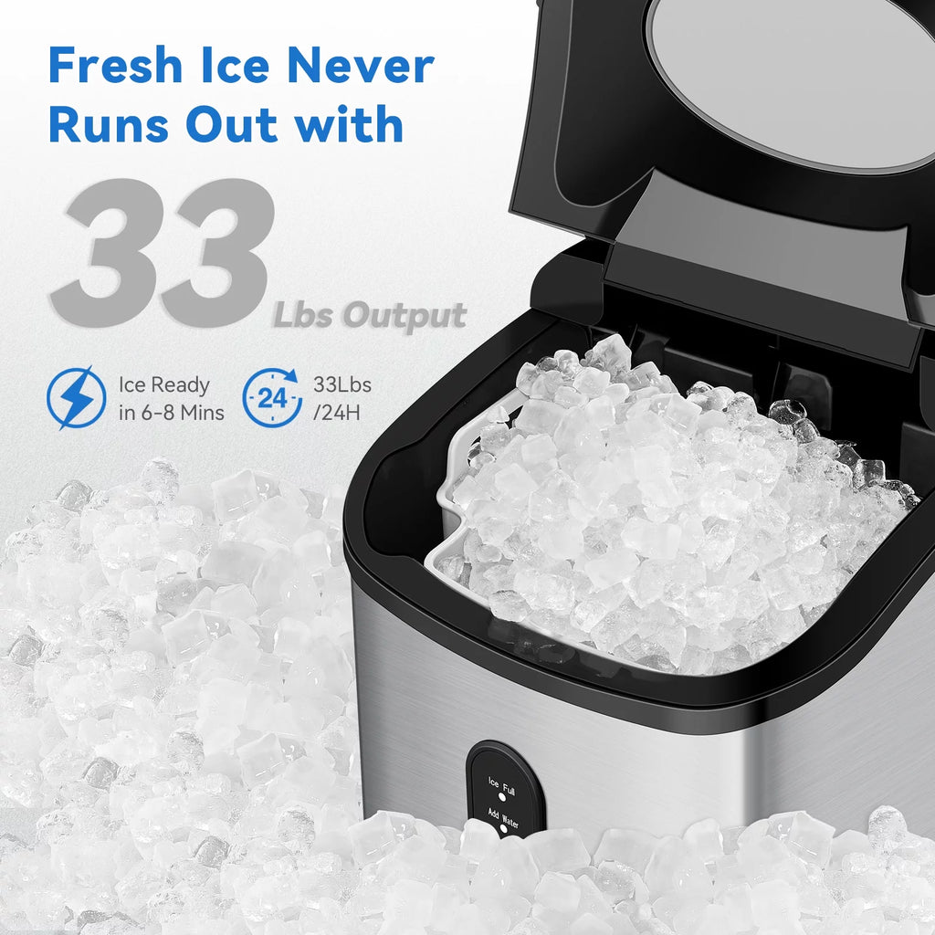 Compact Nugget Ice Maker O822