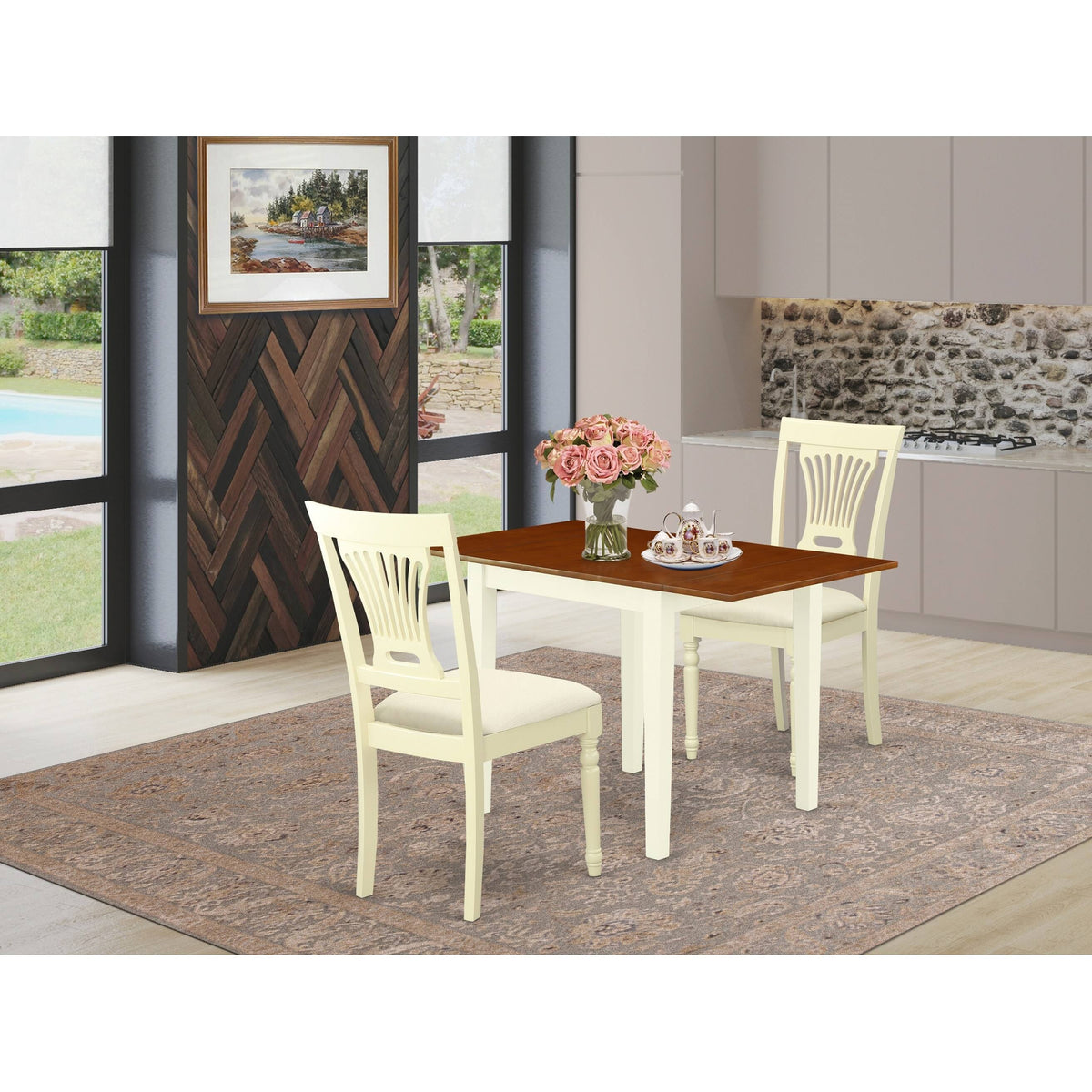 Buttermilk u0026 Cherry Dining Room Set L7388