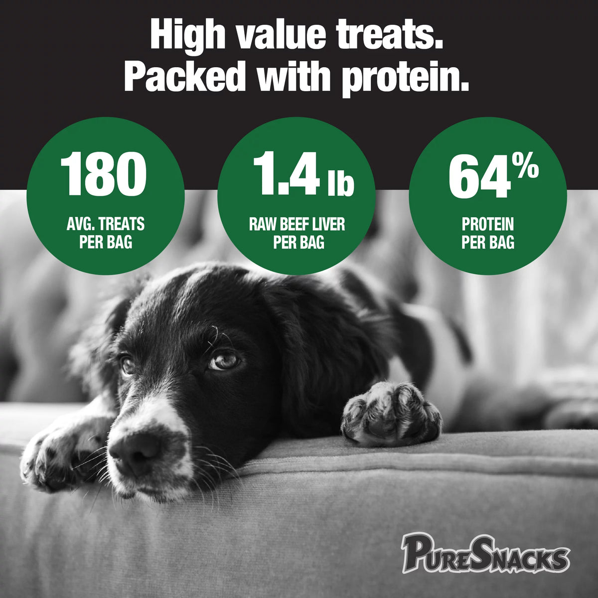 Beef Liver Freeze Dried Dog Treats 6.98 oz T4594