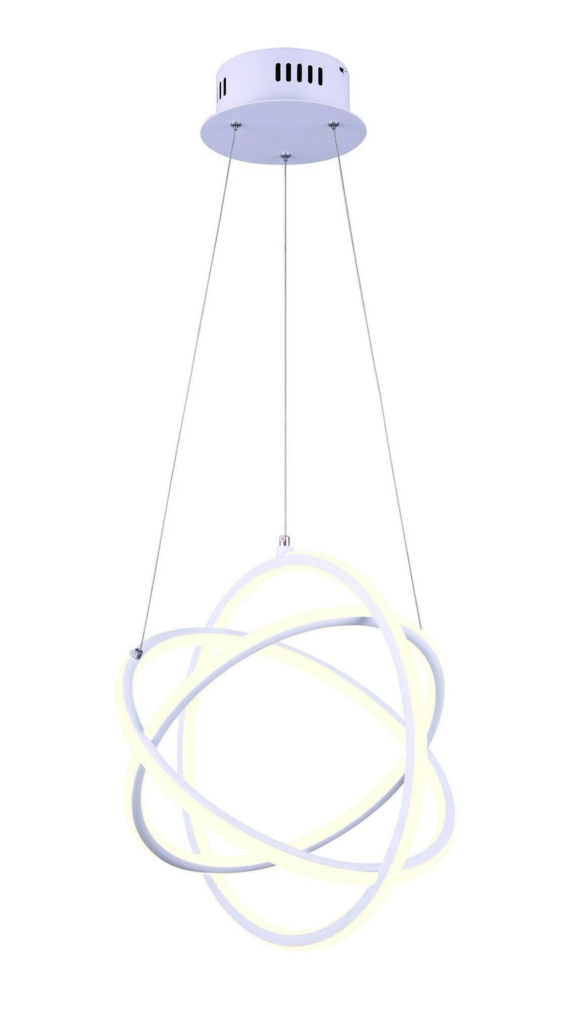 Black LED Chandelier P324