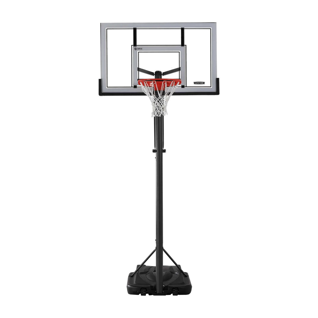 Adjustable Portable Basketball Hoop 54-Inch Acrylic J76575